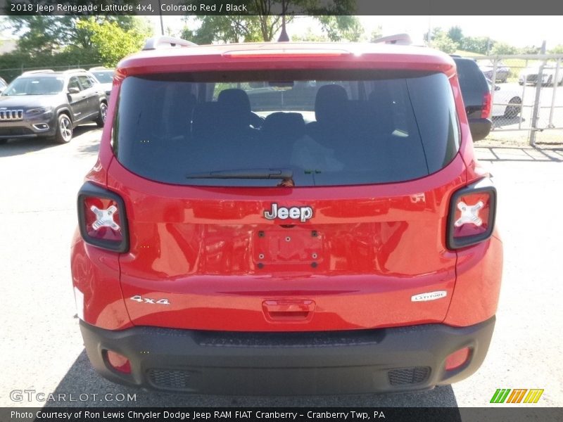 Colorado Red / Black 2018 Jeep Renegade Latitude 4x4