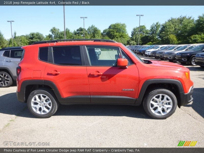 Colorado Red / Black 2018 Jeep Renegade Latitude 4x4