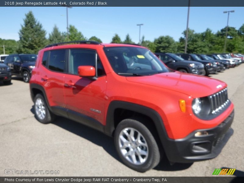 Colorado Red / Black 2018 Jeep Renegade Latitude 4x4