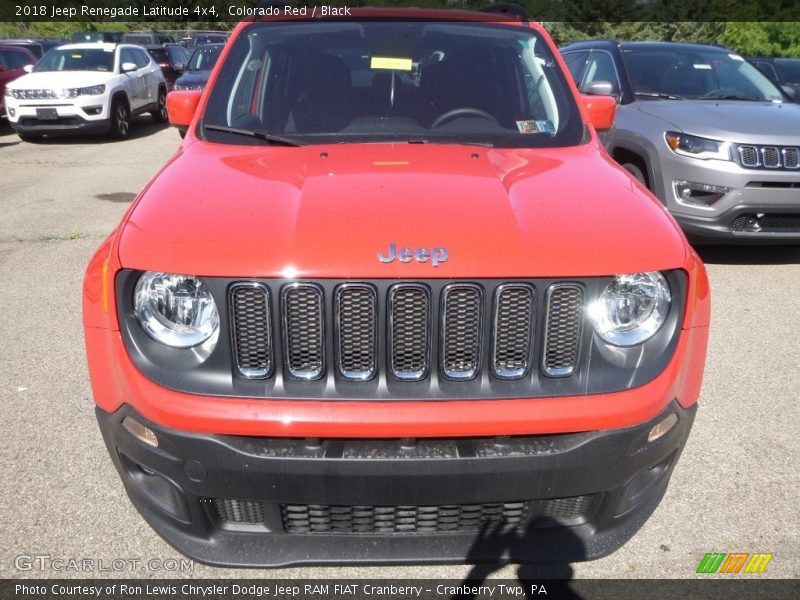 Colorado Red / Black 2018 Jeep Renegade Latitude 4x4