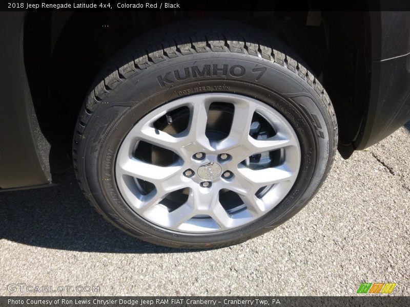 Colorado Red / Black 2018 Jeep Renegade Latitude 4x4