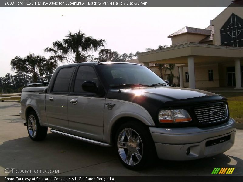 Black/Silver Metallic / Black/Silver 2003 Ford F150 Harley-Davidson SuperCrew