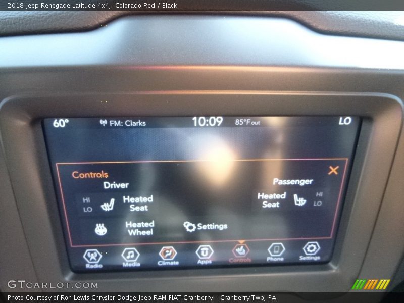 Colorado Red / Black 2018 Jeep Renegade Latitude 4x4
