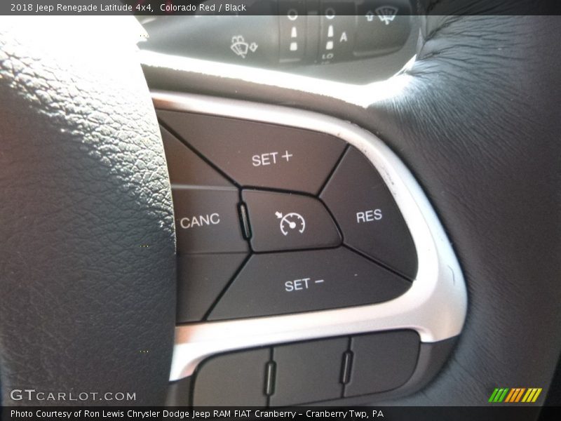Colorado Red / Black 2018 Jeep Renegade Latitude 4x4
