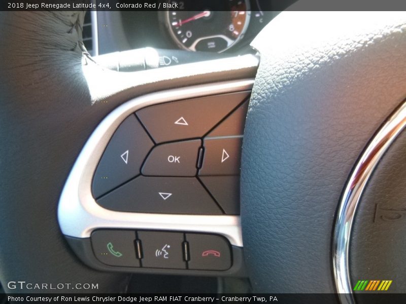 Colorado Red / Black 2018 Jeep Renegade Latitude 4x4
