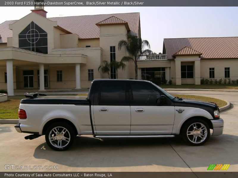 Black/Silver Metallic / Black/Silver 2003 Ford F150 Harley-Davidson SuperCrew