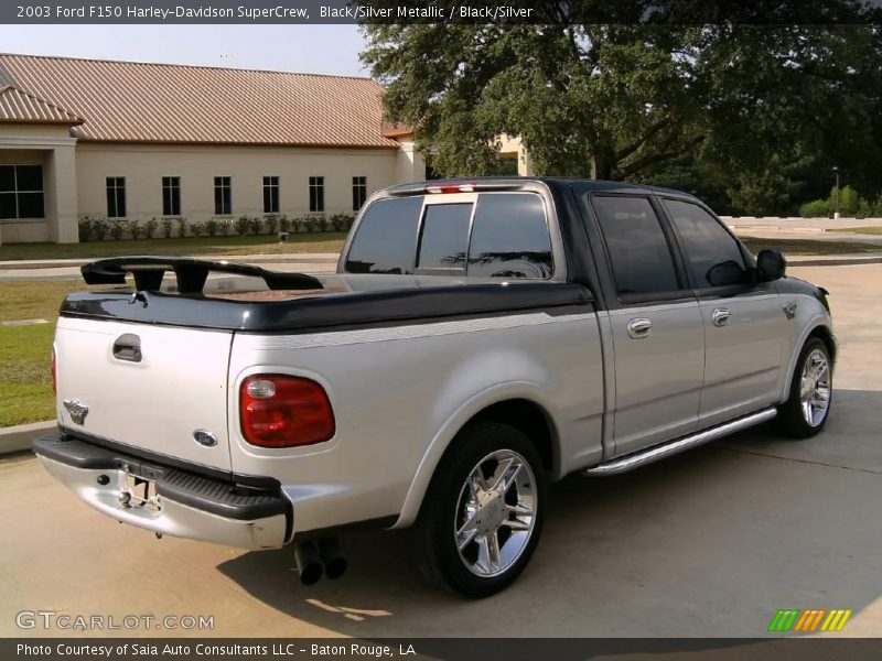 Black/Silver Metallic / Black/Silver 2003 Ford F150 Harley-Davidson SuperCrew