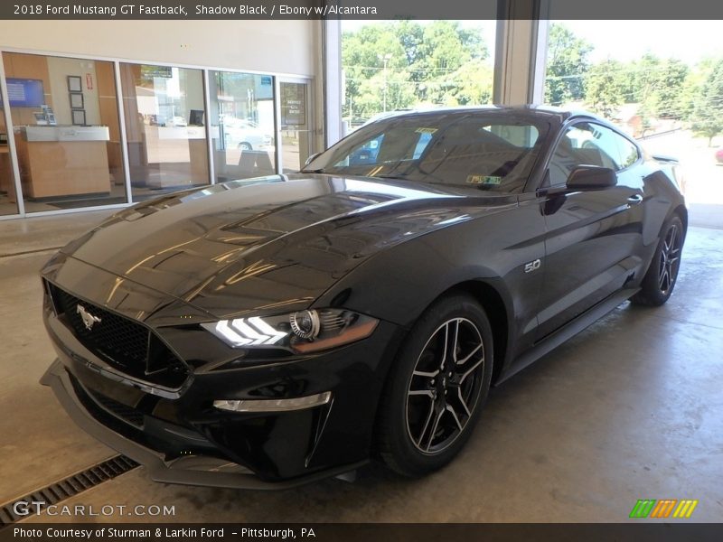 Shadow Black / Ebony w/Alcantara 2018 Ford Mustang GT Fastback