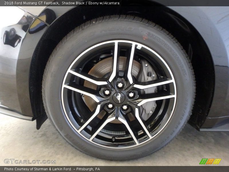 Shadow Black / Ebony w/Alcantara 2018 Ford Mustang GT Fastback