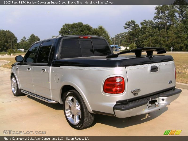 Black/Silver Metallic / Black/Silver 2003 Ford F150 Harley-Davidson SuperCrew