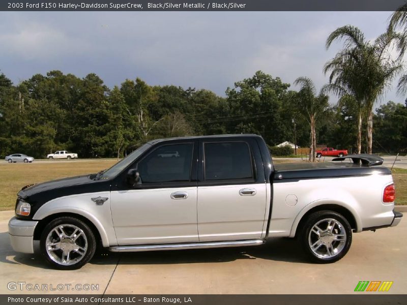 Black/Silver Metallic / Black/Silver 2003 Ford F150 Harley-Davidson SuperCrew