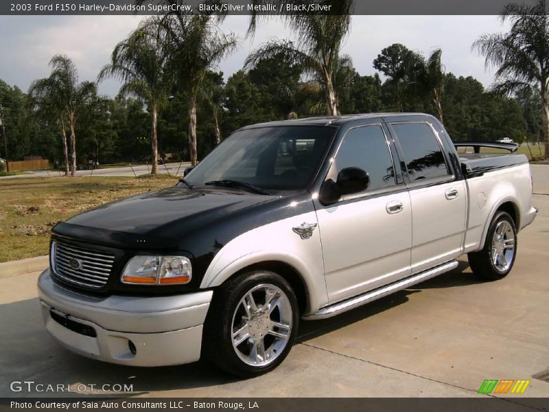 Black/Silver Metallic / Black/Silver 2003 Ford F150 Harley-Davidson SuperCrew