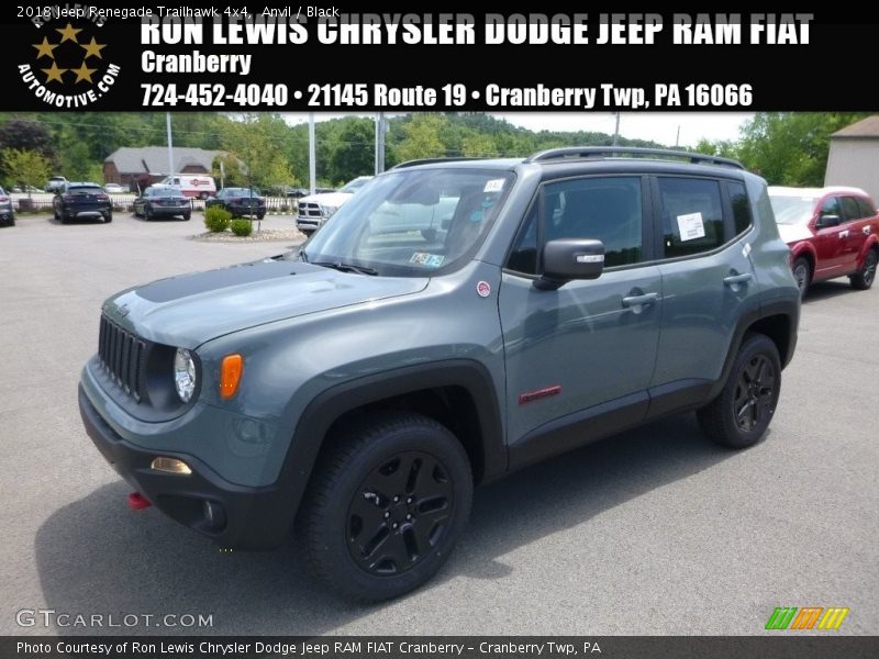 Anvil / Black 2018 Jeep Renegade Trailhawk 4x4