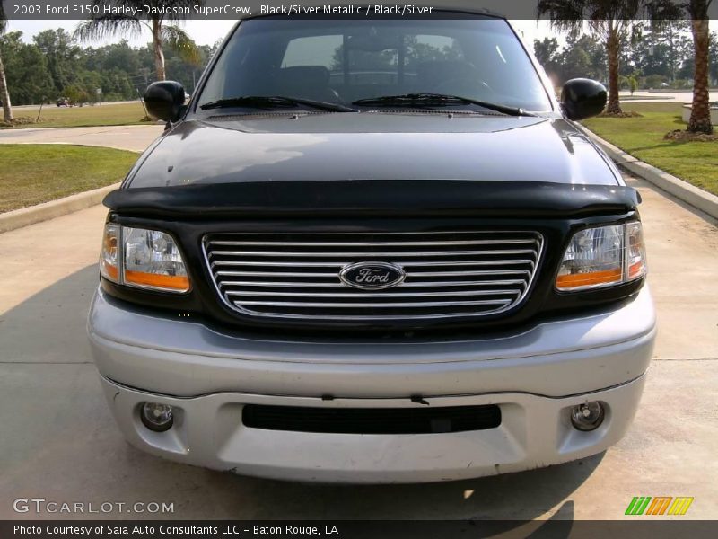 Black/Silver Metallic / Black/Silver 2003 Ford F150 Harley-Davidson SuperCrew