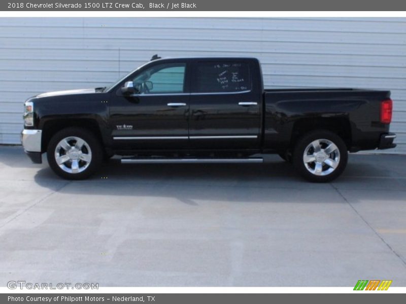 Black / Jet Black 2018 Chevrolet Silverado 1500 LTZ Crew Cab