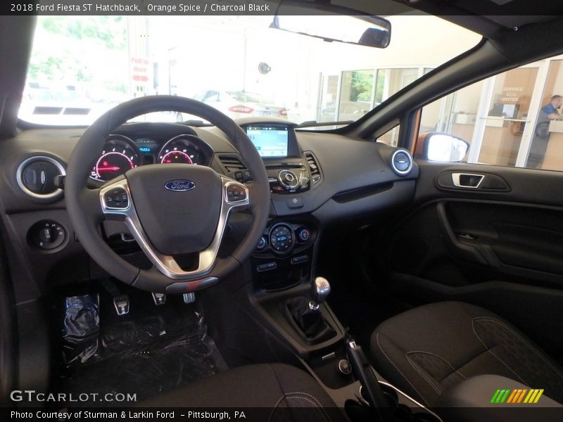 Front Seat of 2018 Fiesta ST Hatchback