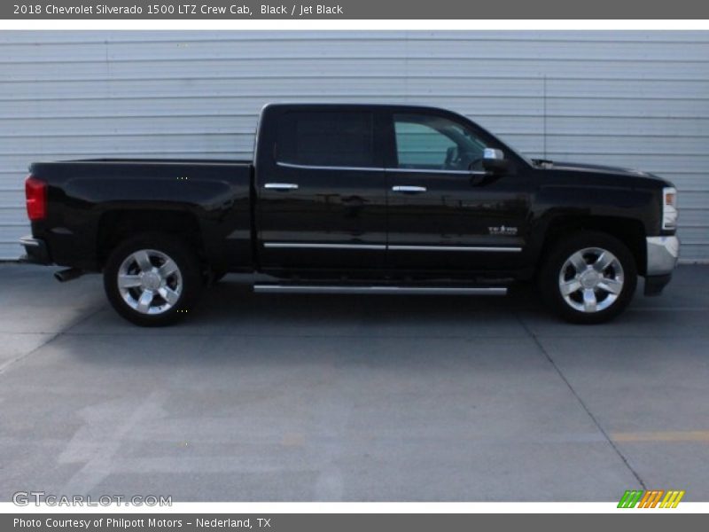 Black / Jet Black 2018 Chevrolet Silverado 1500 LTZ Crew Cab