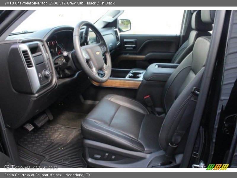 Black / Jet Black 2018 Chevrolet Silverado 1500 LTZ Crew Cab