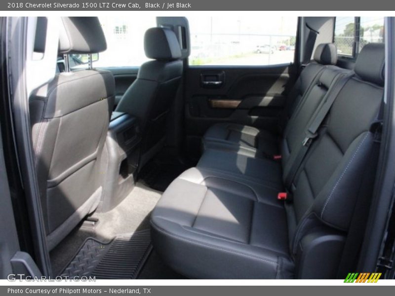 Black / Jet Black 2018 Chevrolet Silverado 1500 LTZ Crew Cab