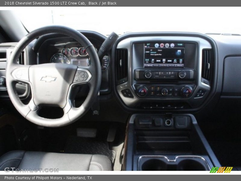 Black / Jet Black 2018 Chevrolet Silverado 1500 LTZ Crew Cab