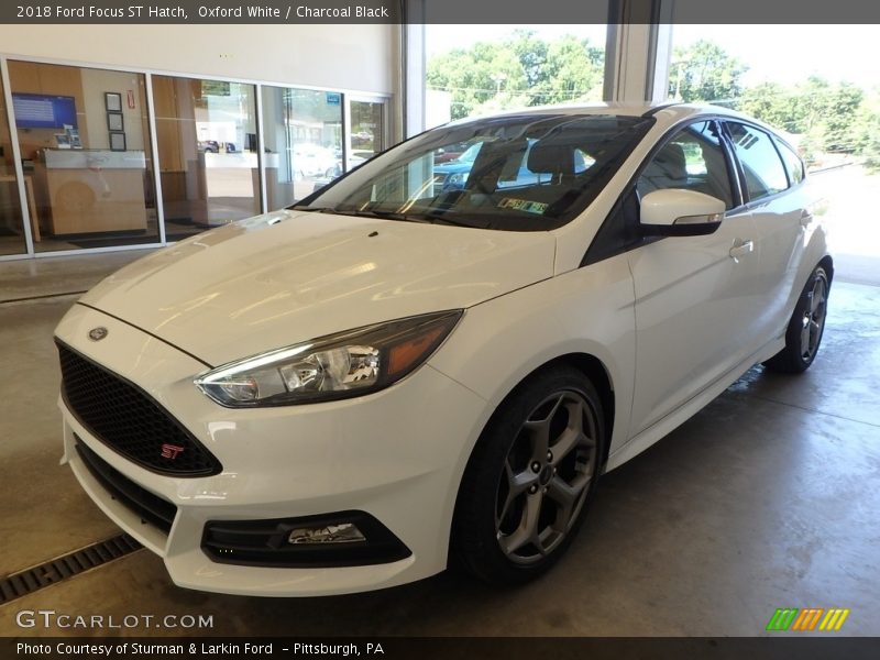 Front 3/4 View of 2018 Focus ST Hatch
