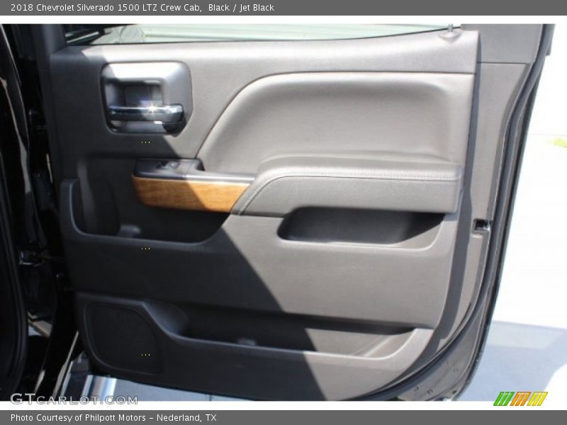 Black / Jet Black 2018 Chevrolet Silverado 1500 LTZ Crew Cab