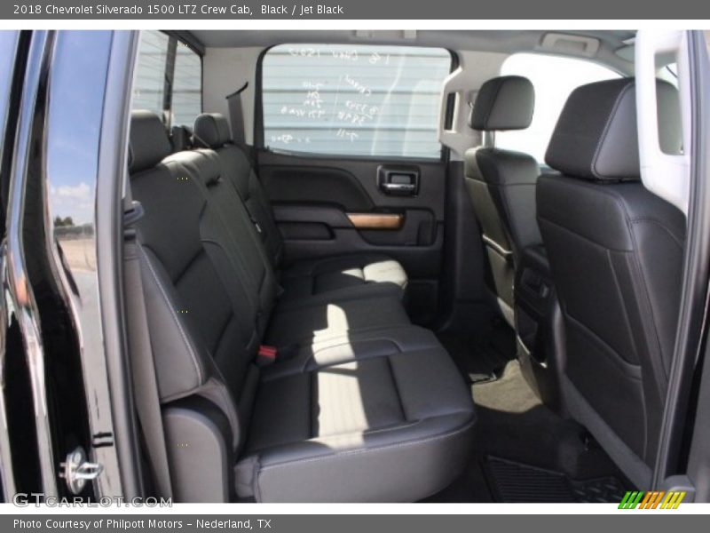 Black / Jet Black 2018 Chevrolet Silverado 1500 LTZ Crew Cab