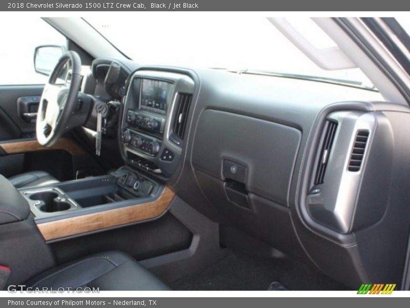 Black / Jet Black 2018 Chevrolet Silverado 1500 LTZ Crew Cab