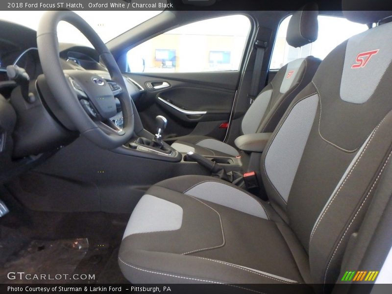 Front Seat of 2018 Focus ST Hatch