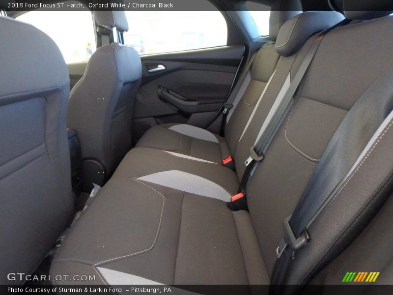 Rear Seat of 2018 Focus ST Hatch