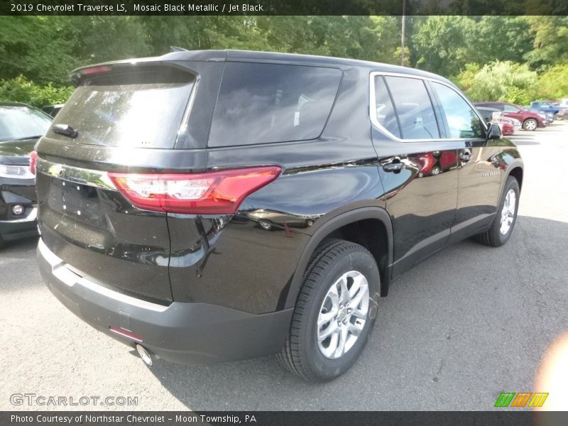 Mosaic Black Metallic / Jet Black 2019 Chevrolet Traverse LS
