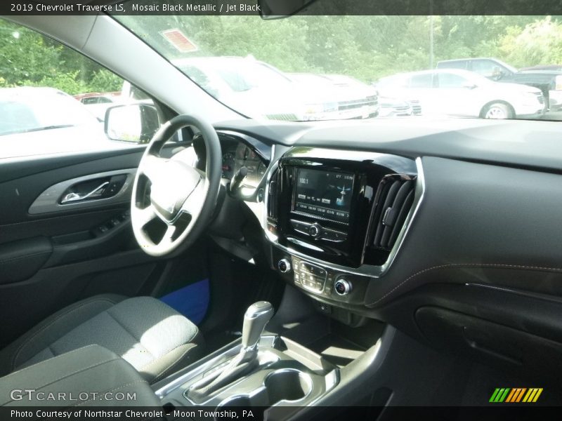Mosaic Black Metallic / Jet Black 2019 Chevrolet Traverse LS