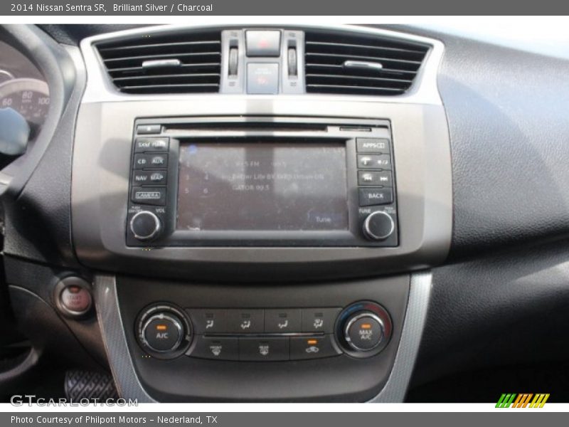 Brilliant Silver / Charcoal 2014 Nissan Sentra SR