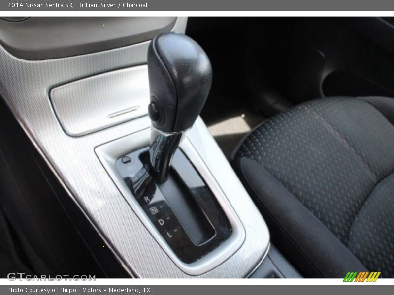Brilliant Silver / Charcoal 2014 Nissan Sentra SR