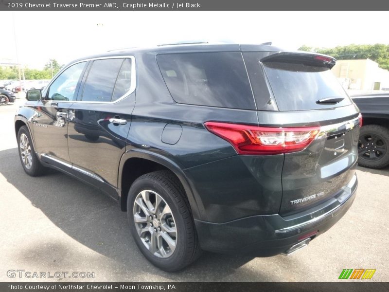 Graphite Metallic / Jet Black 2019 Chevrolet Traverse Premier AWD