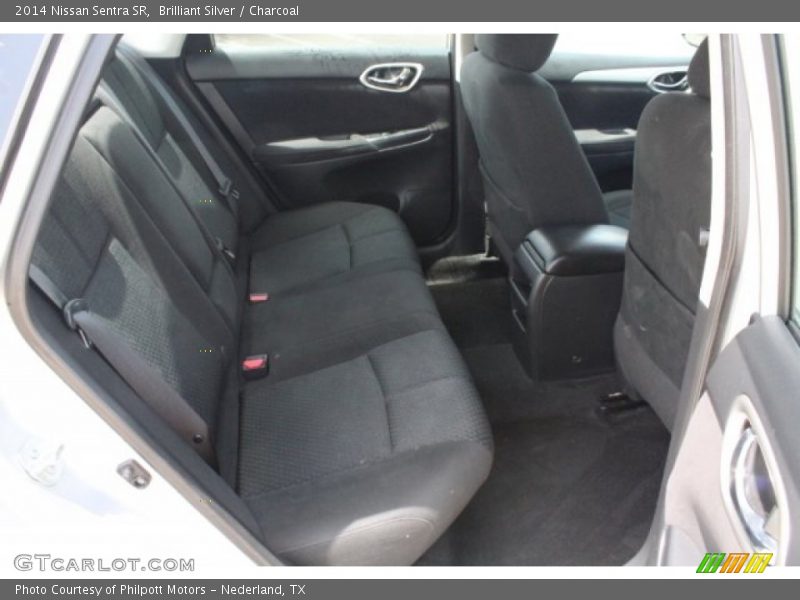 Brilliant Silver / Charcoal 2014 Nissan Sentra SR