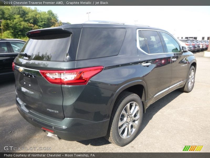 Graphite Metallic / Jet Black 2019 Chevrolet Traverse Premier AWD