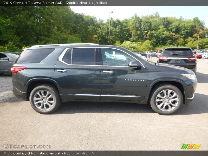 Graphite Metallic / Jet Black 2019 Chevrolet Traverse Premier AWD