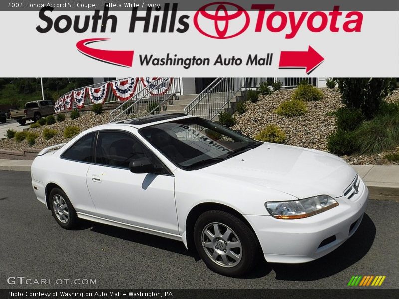 Taffeta White / Ivory 2002 Honda Accord SE Coupe