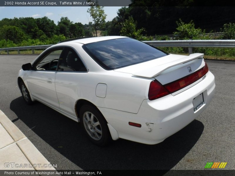 Taffeta White / Ivory 2002 Honda Accord SE Coupe