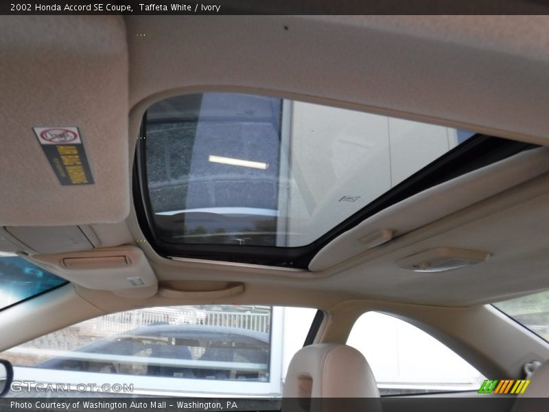 Taffeta White / Ivory 2002 Honda Accord SE Coupe