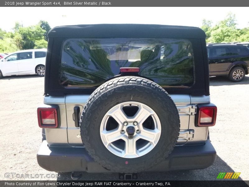 Billet Silver Metallic / Black 2018 Jeep Wrangler Sport 4x4