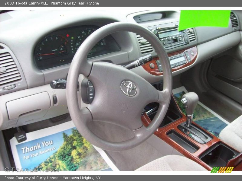 Phantom Gray Pearl / Stone 2003 Toyota Camry XLE