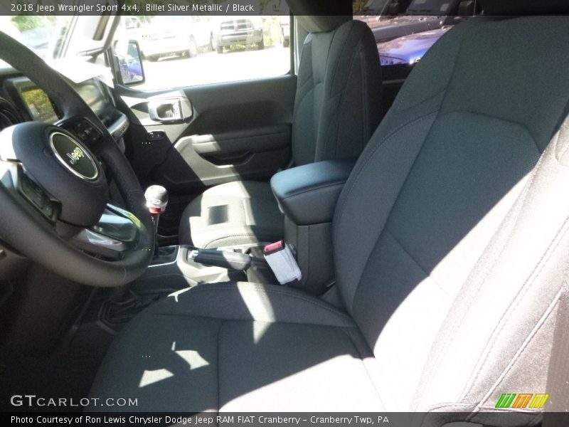 Billet Silver Metallic / Black 2018 Jeep Wrangler Sport 4x4