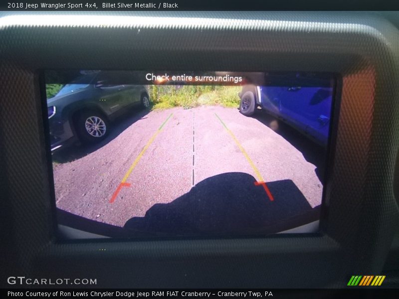 Billet Silver Metallic / Black 2018 Jeep Wrangler Sport 4x4