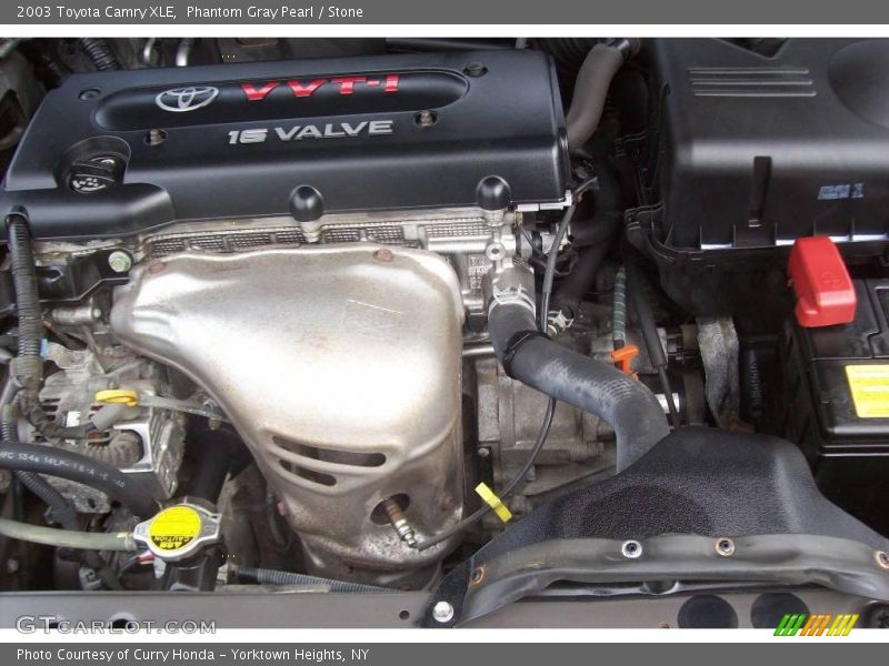 Phantom Gray Pearl / Stone 2003 Toyota Camry XLE