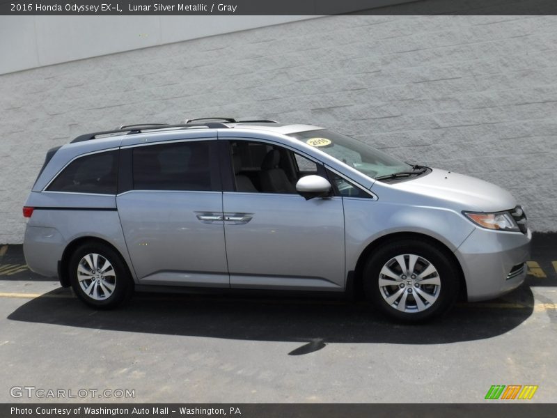 Lunar Silver Metallic / Gray 2016 Honda Odyssey EX-L