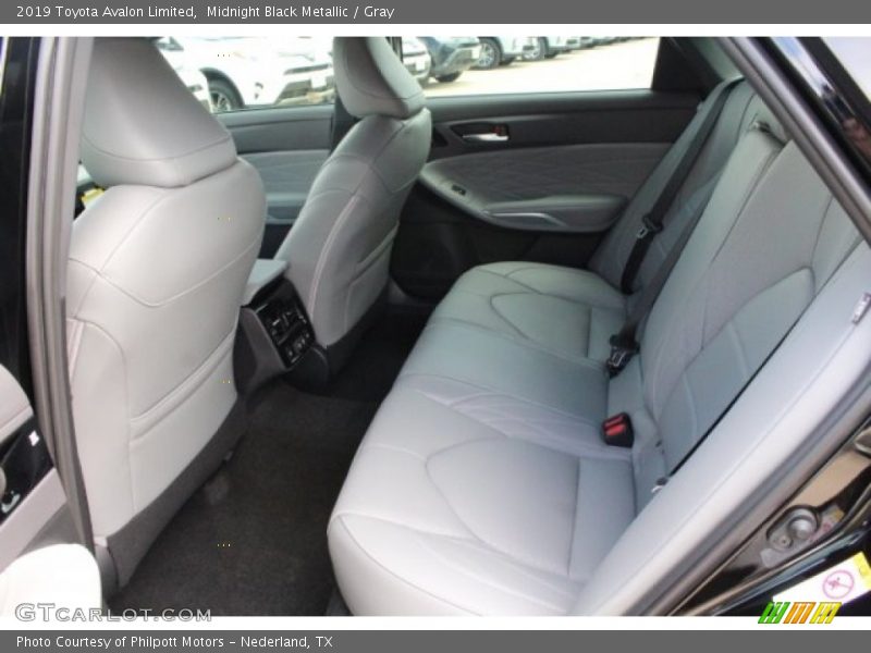 Midnight Black Metallic / Gray 2019 Toyota Avalon Limited