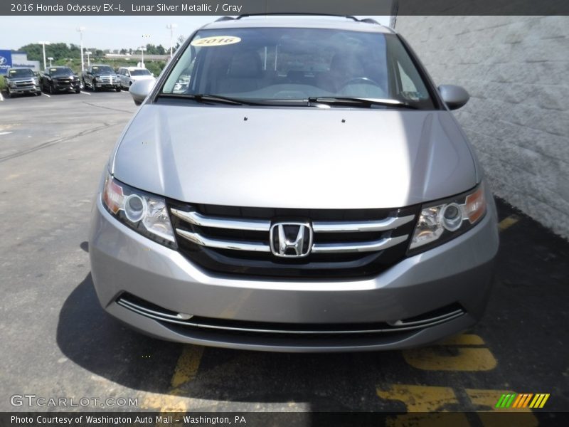 Lunar Silver Metallic / Gray 2016 Honda Odyssey EX-L