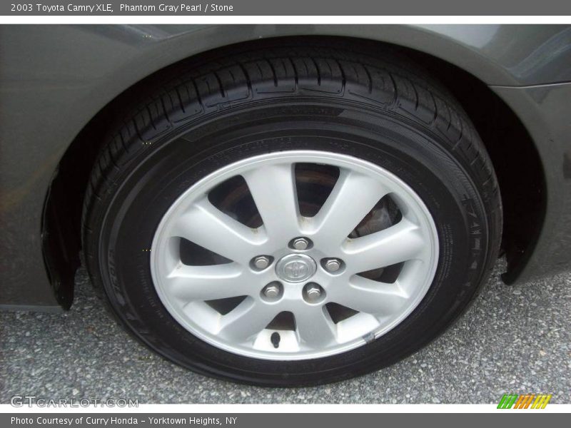 Phantom Gray Pearl / Stone 2003 Toyota Camry XLE
